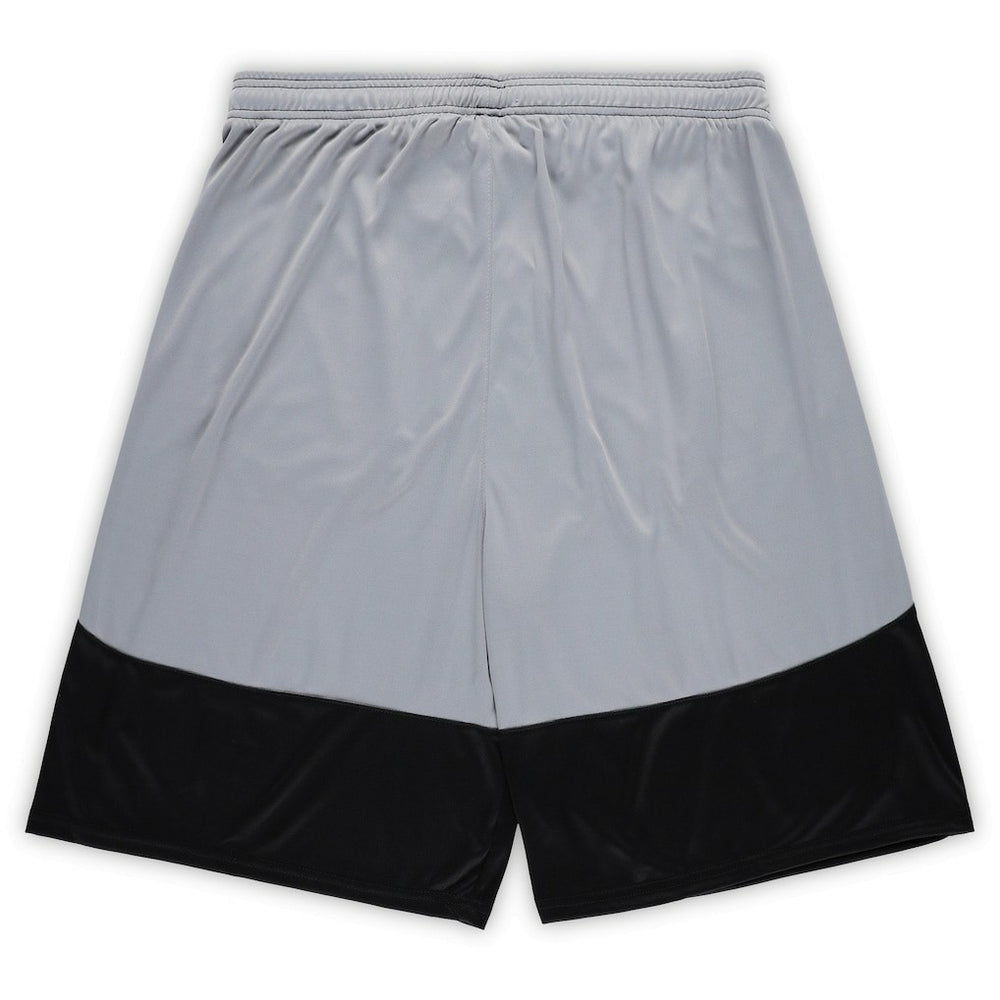 New Orleans Saints Big & Tall Team Logo Shorts - Black for sale