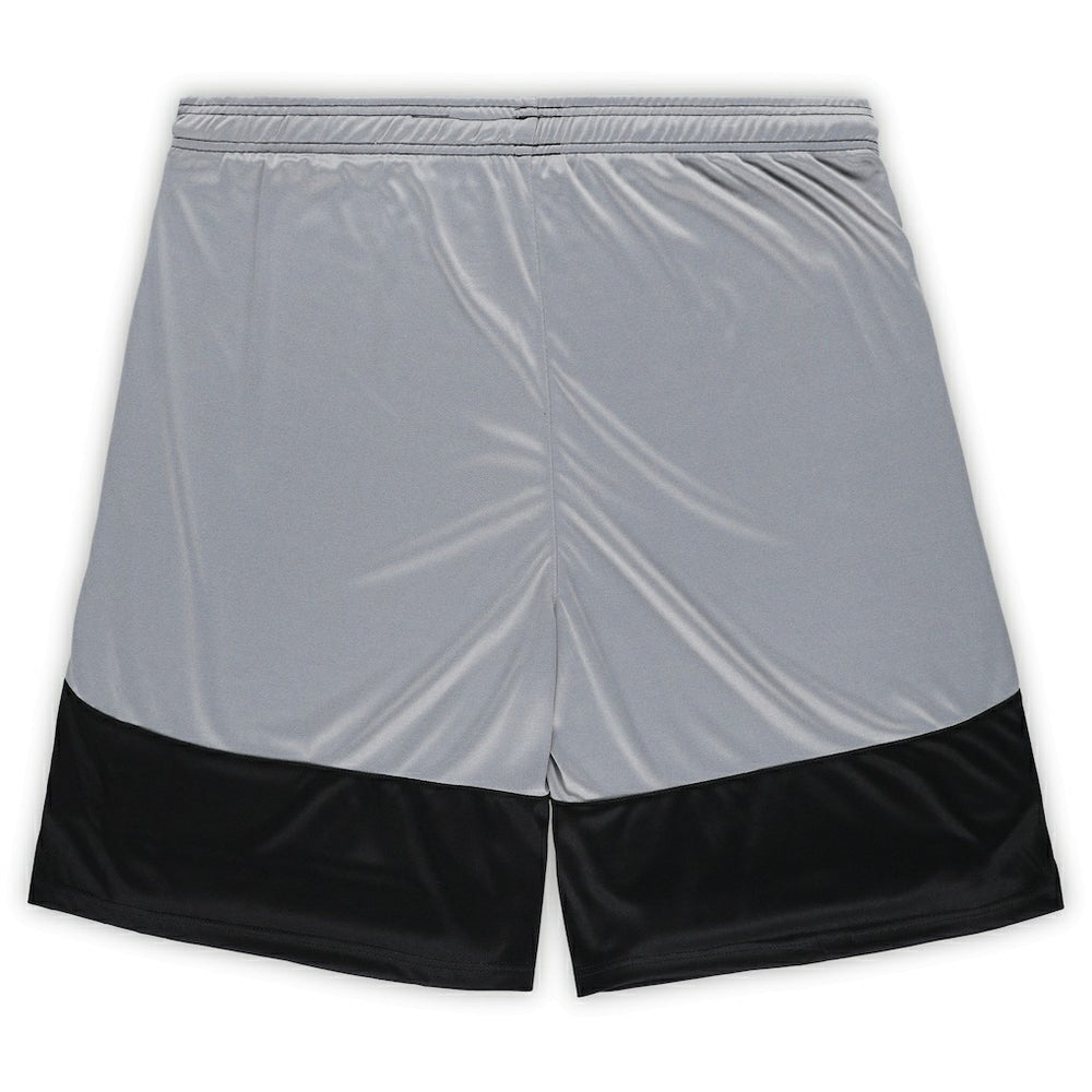 Pittsburgh Steelers Big & Tall Team Logo Shorts - Black sale