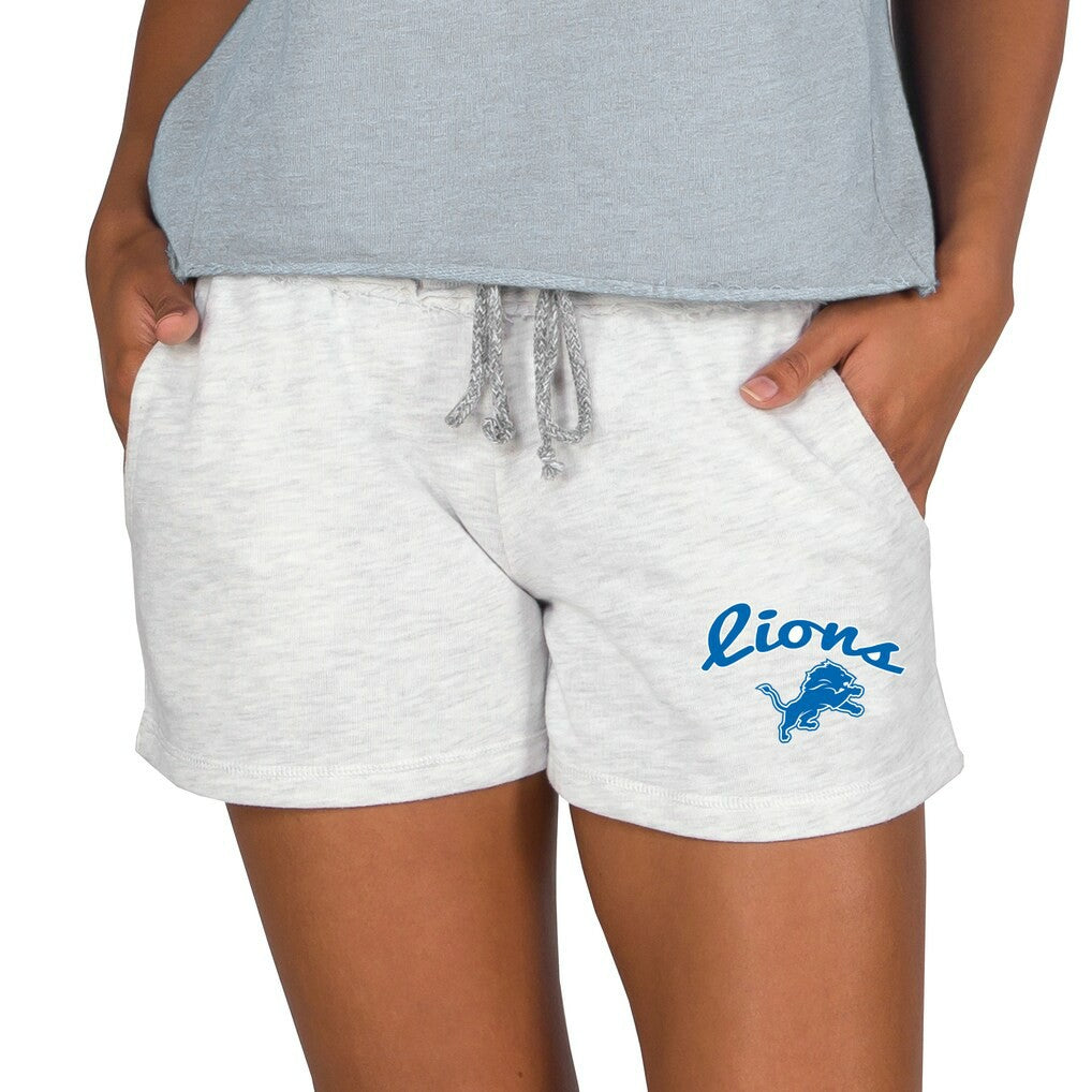 Detroit Lions Concepts Sport Women's Mainstream Terry Lounge Shorts - Oatmeal for sale