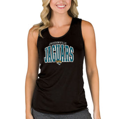 Jacksonville Jaguars Concepts Sport Women's Marathon Racer Back Tank Top - Black outlet