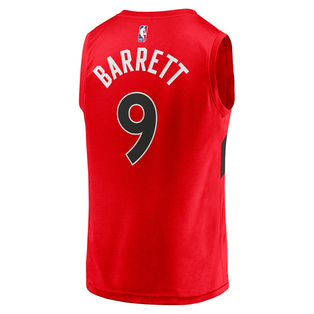 RJ Barrett Toronto Raptors Fast Break Player Jersey - Icon Edition - Red | Fanatics discount