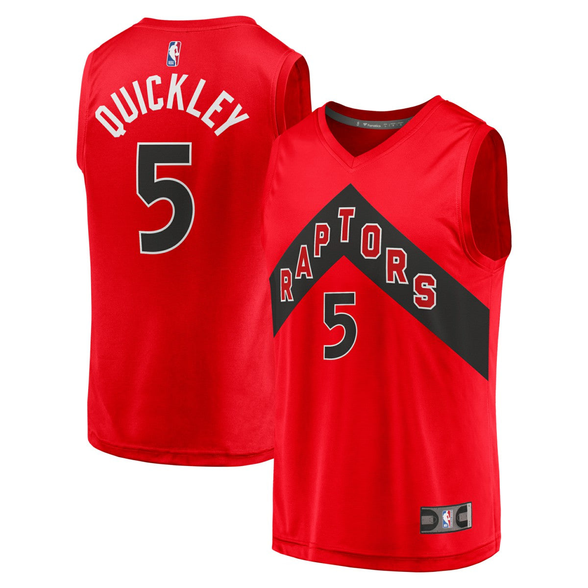 Immanuel Quickley Toronto Raptors Youth Fast Break Player Jersey - Icon Edition - Red | Fanatics on sale