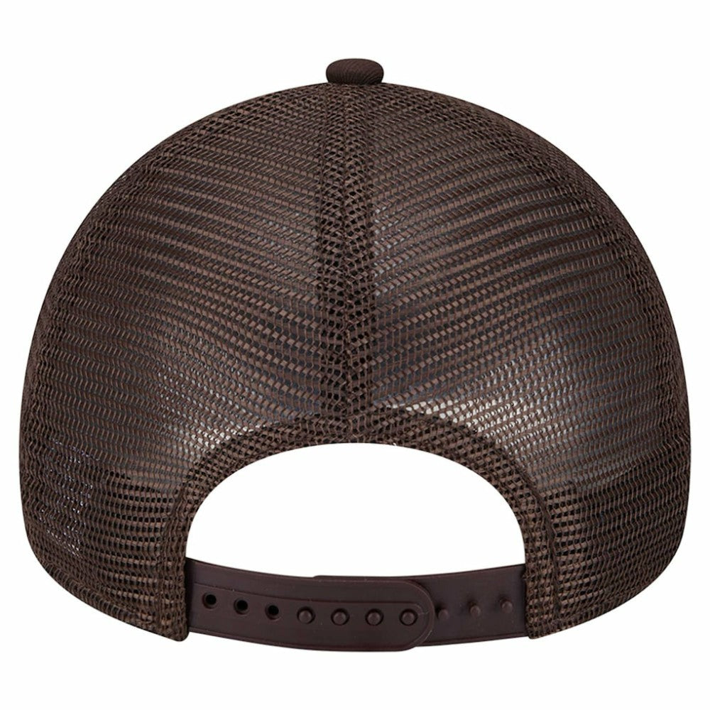 San Diego Padres 9FORTY A-Frame Trucker Adjustable Hat - Brown | New Era