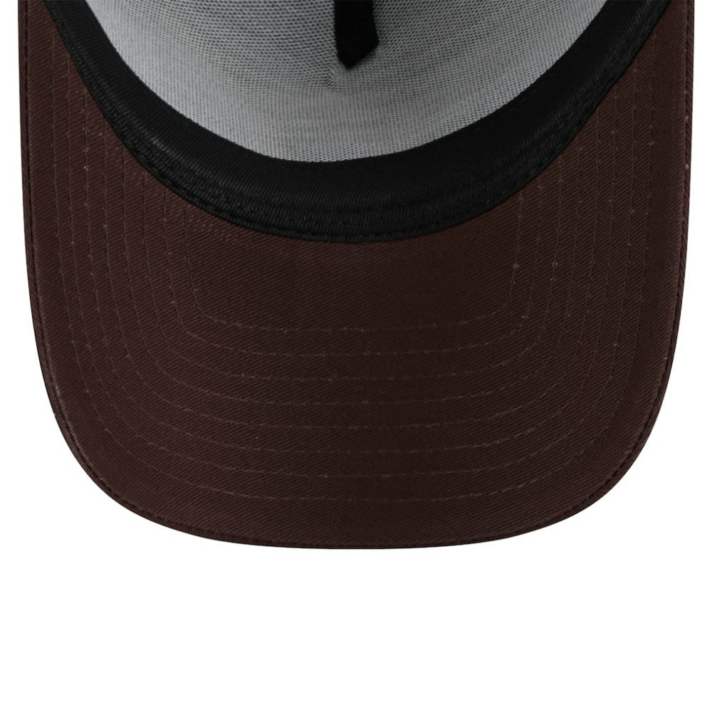 San Diego Padres 9FORTY A-Frame Trucker Adjustable Hat - Brown | New Era
