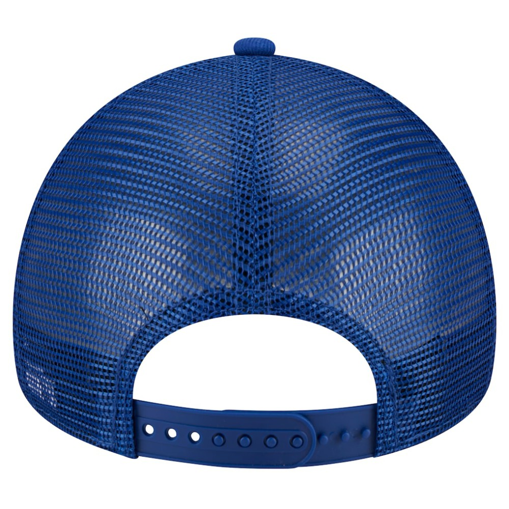 Atlanta Braves 9FORTY A-Frame Trucker Adjustable Hat - Royal | New Era