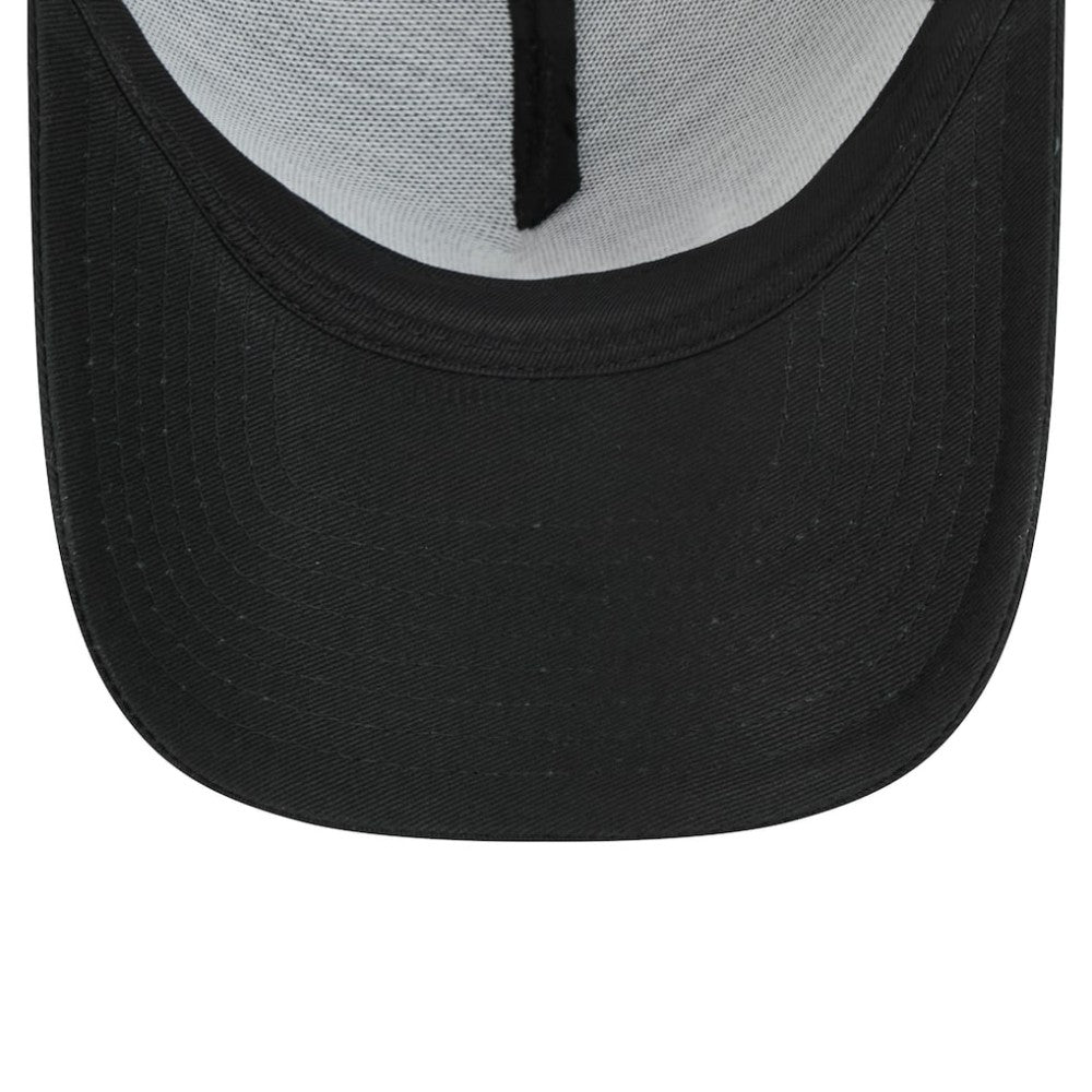 Chicago White Sox 9FORTY A-Frame Trucker Adjustable Hat - Black | New Era