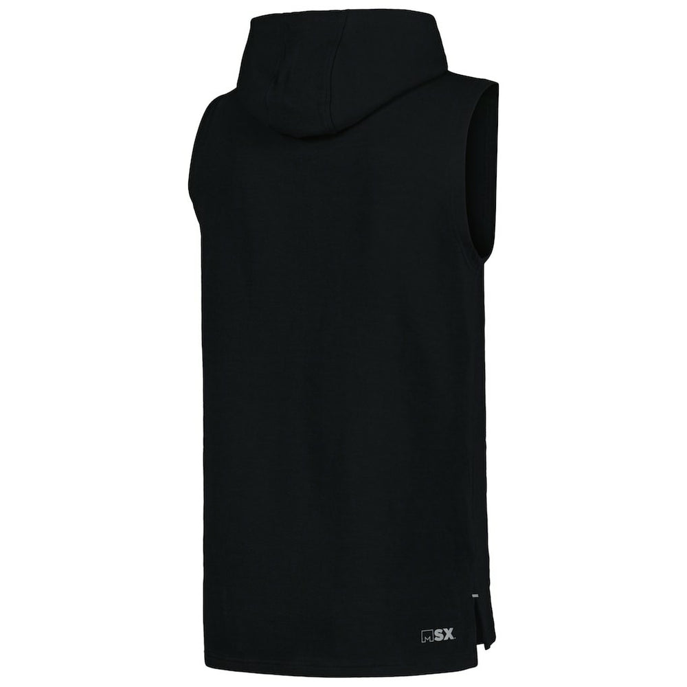 Cincinnati Bengals MSX by Michael Strahan Captain Sleeveless Hoodie T-Shirt - Black on sale
