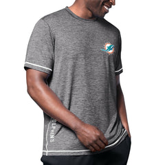 Miami Dolphins MSX by Michael Strahan Motion Space-Dye T-Shirt - Black for sale