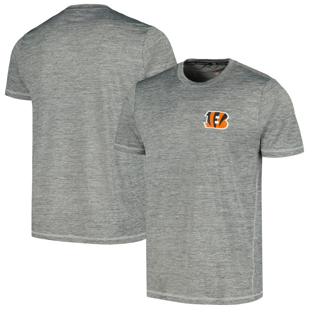 Cincinnati Bengals MSX by Michael Strahan Motion Space-Dye T-Shirt - Black outlet