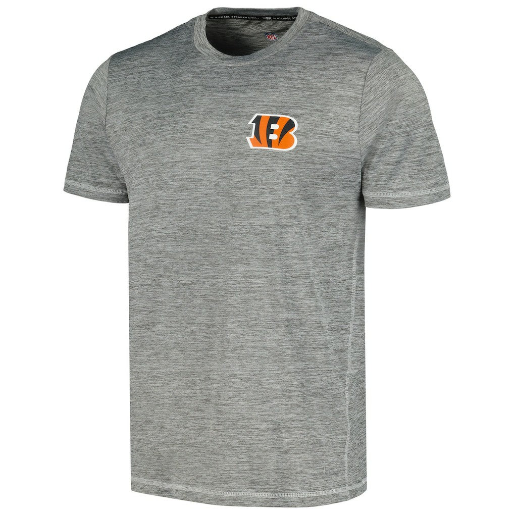 Cincinnati Bengals MSX by Michael Strahan Motion Space-Dye T-Shirt - Black outlet