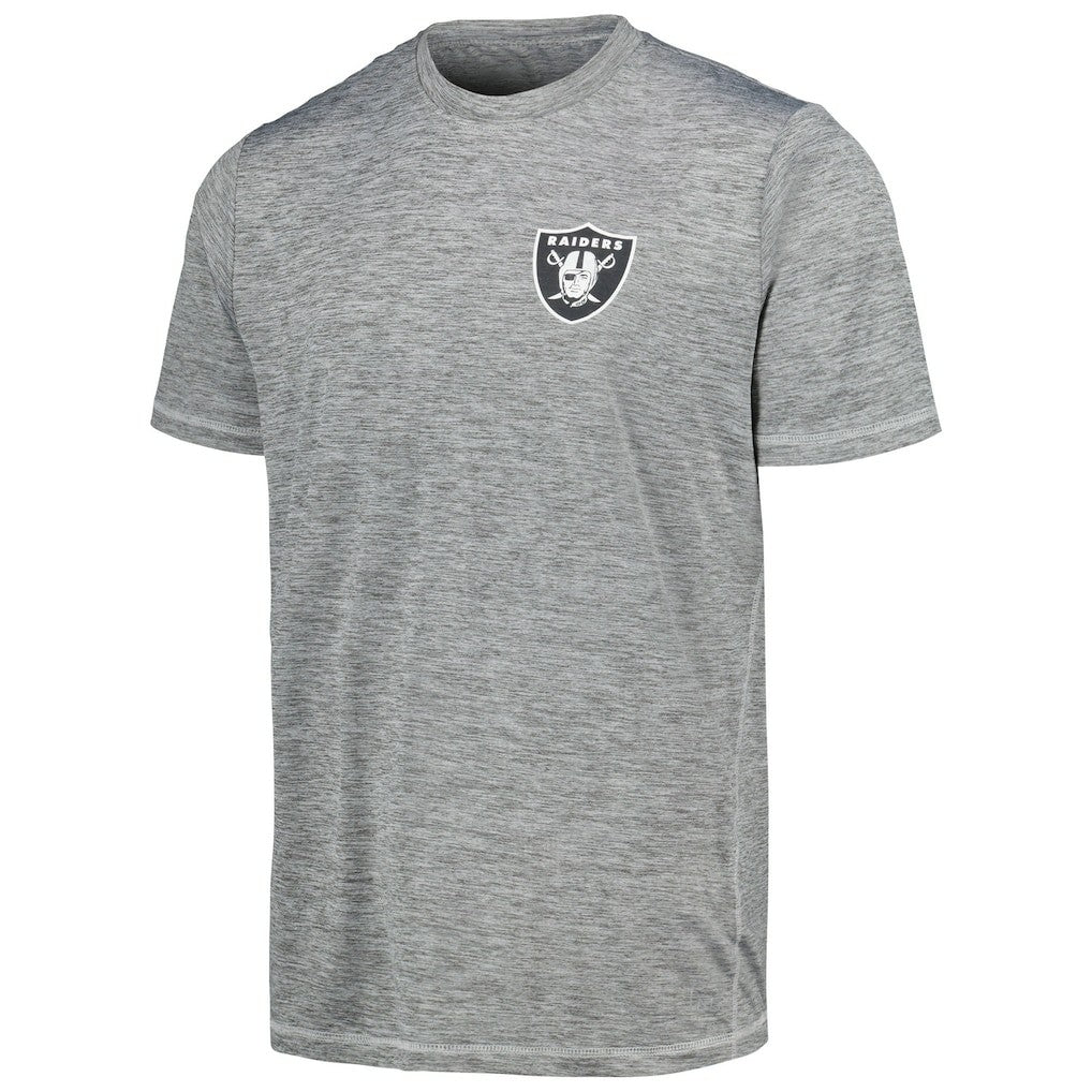 Las Vegas Raiders MSX by Michael Strahan Motion Space-Dye T-Shirt - Gray for sale