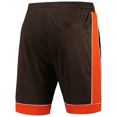 Cleveland Browns Starter Fan Favorite Fashion Shorts - Brown/Orange discount