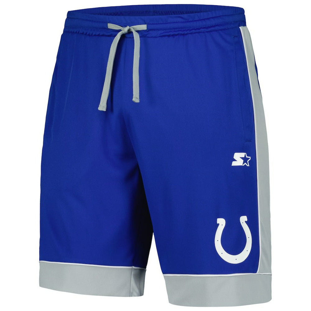 Indianapolis Colts Starter Fan Favorite Fashion Shorts - Royal/Gray cheap
