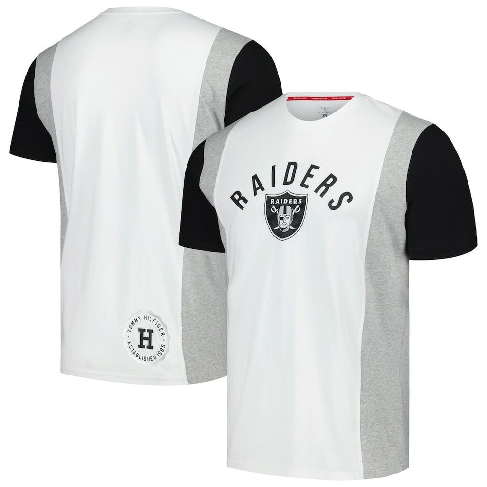 Las Vegas Raiders Tommy Hilfiger Philip T-Shirt - White for sale