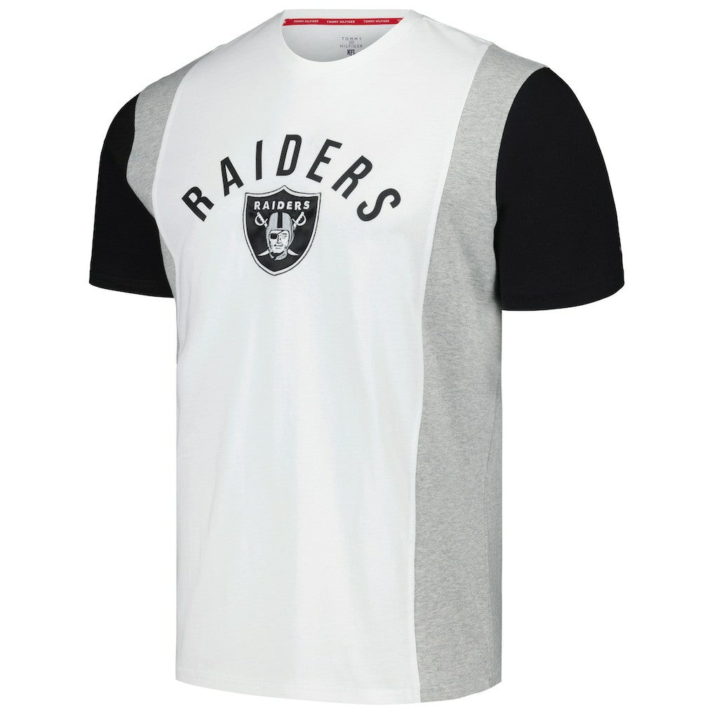 Las Vegas Raiders Tommy Hilfiger Philip T-Shirt - White for sale