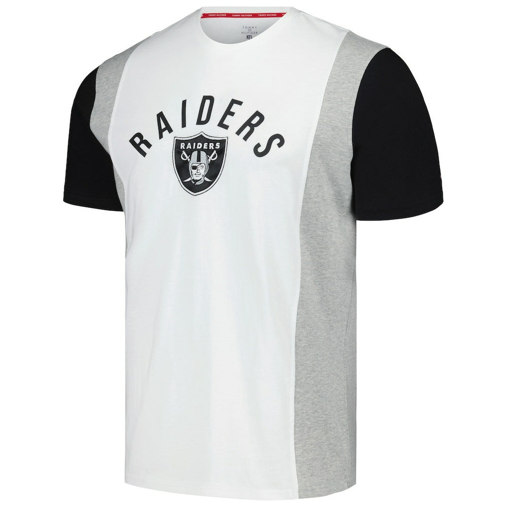 Las Vegas Raiders Tommy Hilfiger Philip T-Shirt - White for sale