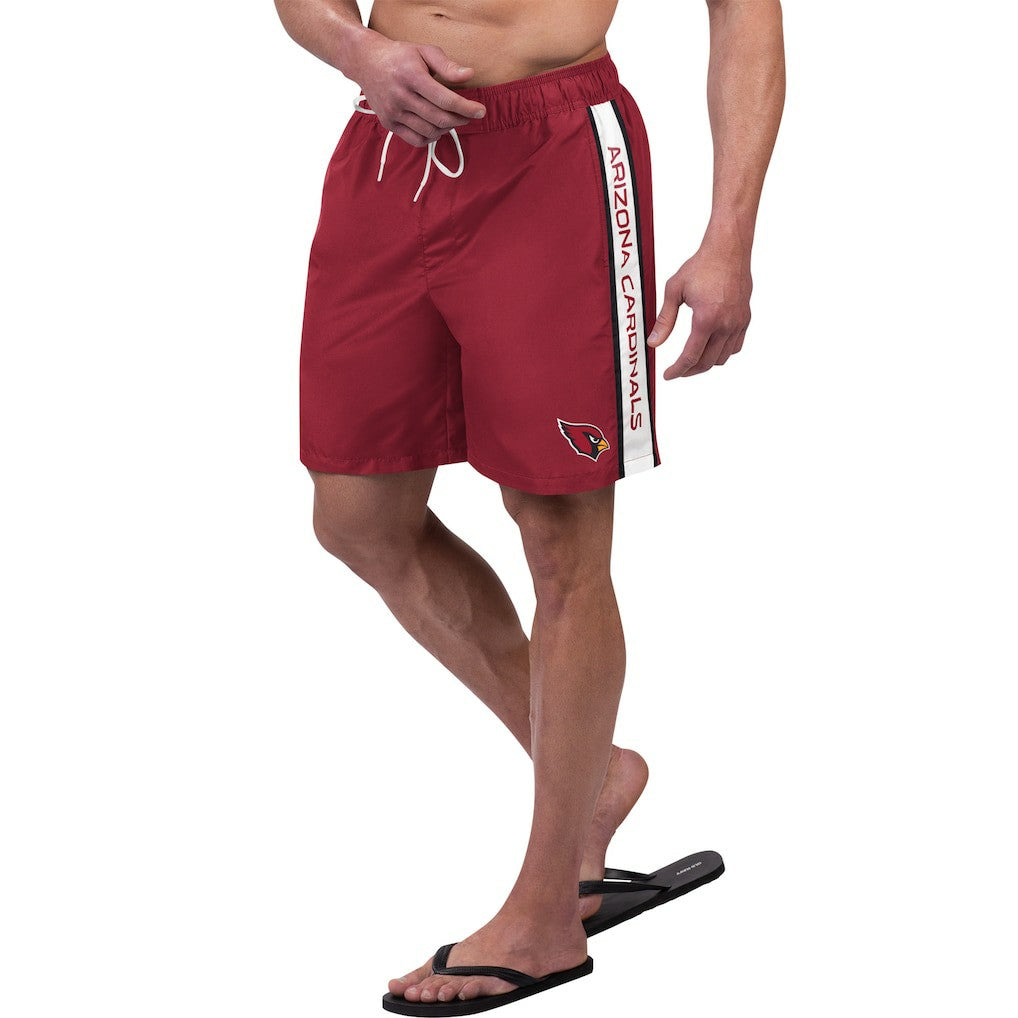 Arizona Cardinals G-III Sports by Carl Banks Streamline Volley Swim Shorts - Cardinal on sale