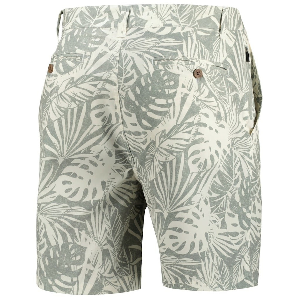 Cincinnati Bengals Margaritaville Sandwashed Monstera Print Amphib Shorts - Gray for sale