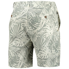 Cincinnati Bengals Margaritaville Sandwashed Monstera Print Amphib Shorts - Gray for sale