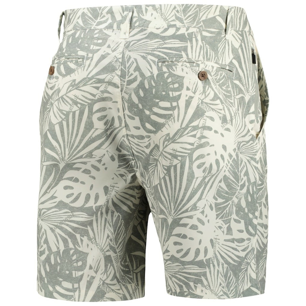 Cleveland Browns Margaritaville Sandwashed Monstera Print Amphib Shorts - Gray cheap