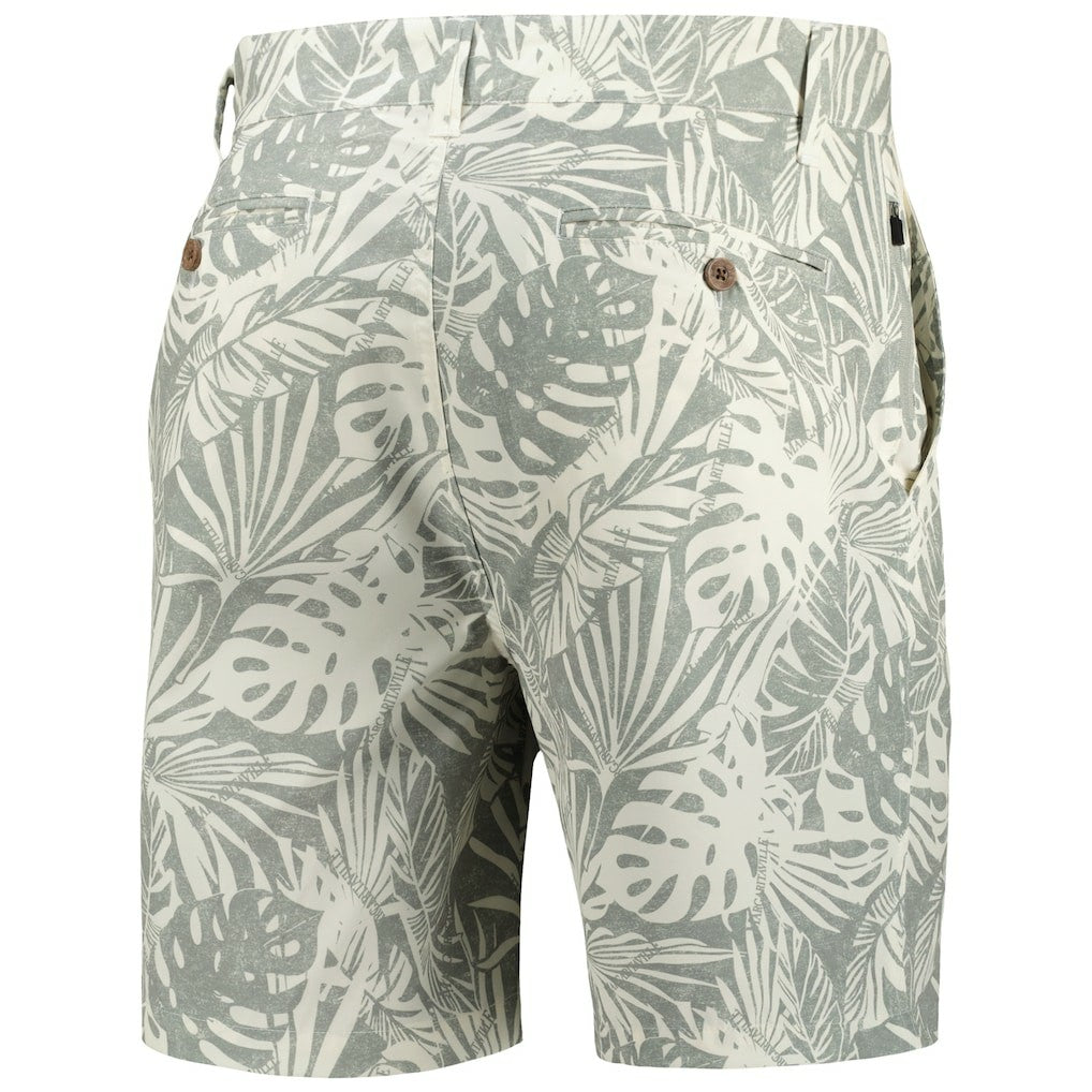 Pittsburgh Steelers Margaritaville Sandwashed Monstera Print Amphib Shorts - Gray sale