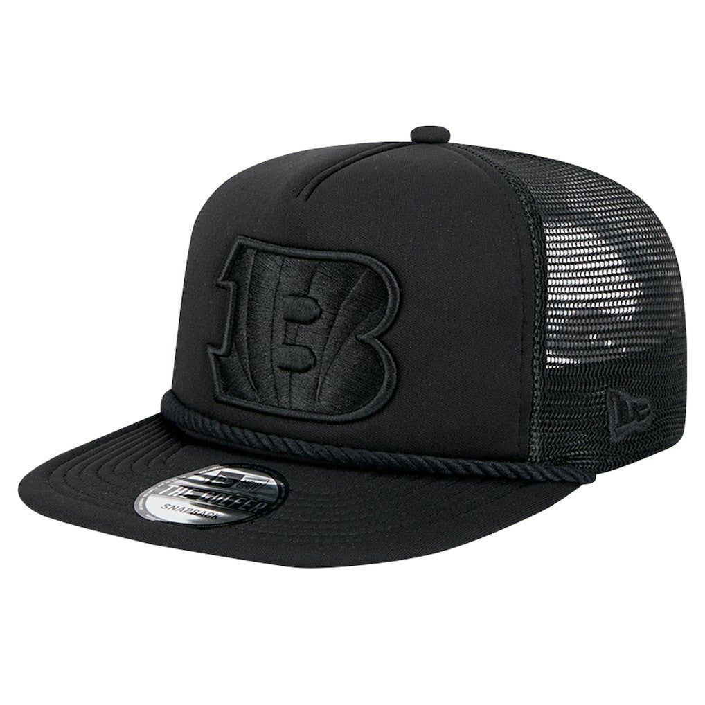 New Era Cincinnati Bengals Black Active Tone Golfer Snapback Hat for sale