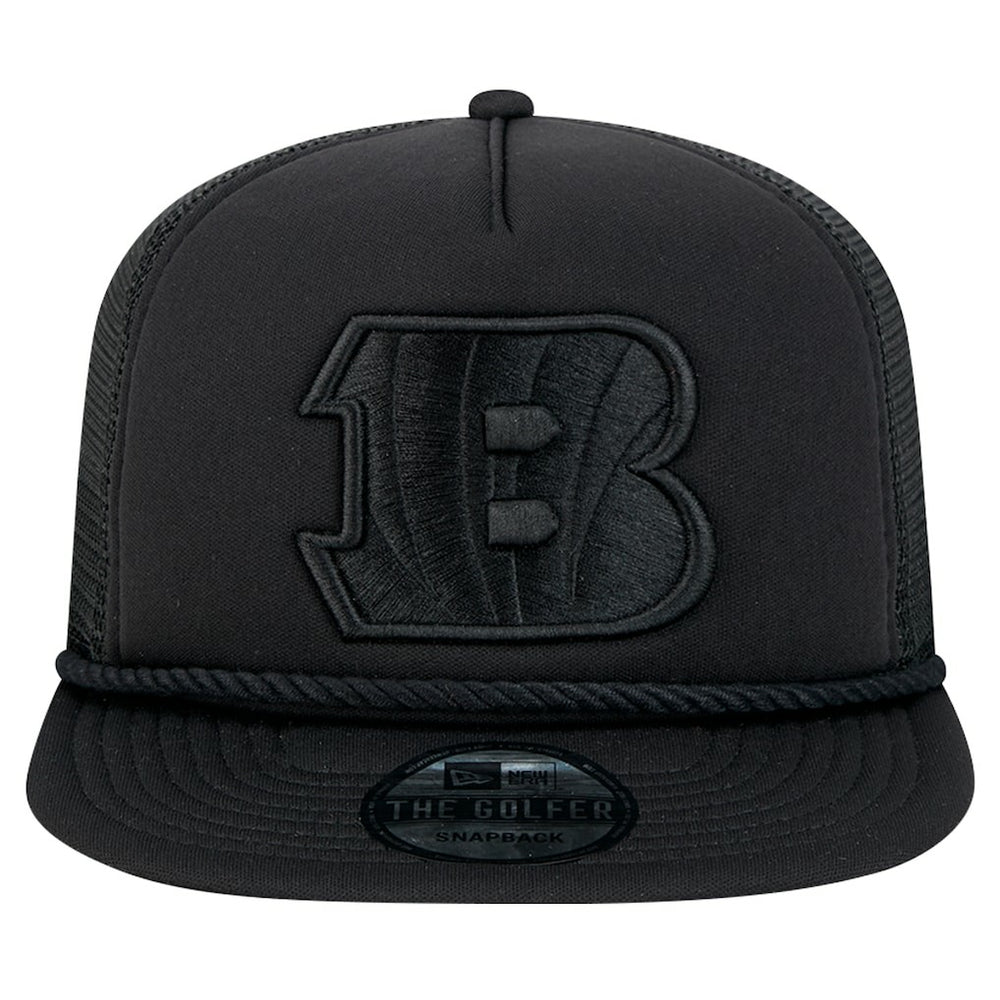 New Era Cincinnati Bengals Black Active Tone Golfer Snapback Hat for sale