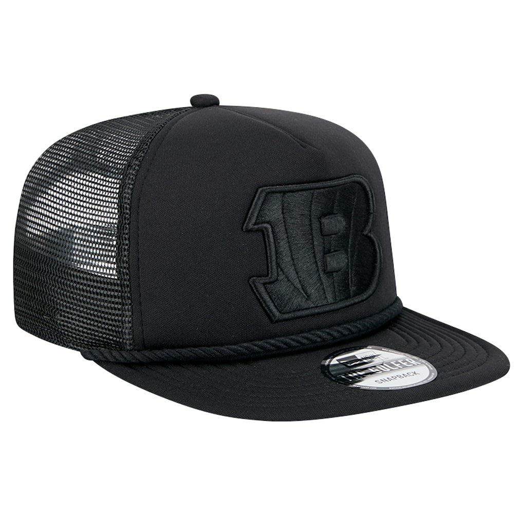 New Era Cincinnati Bengals Black Active Tone Golfer Snapback Hat for sale