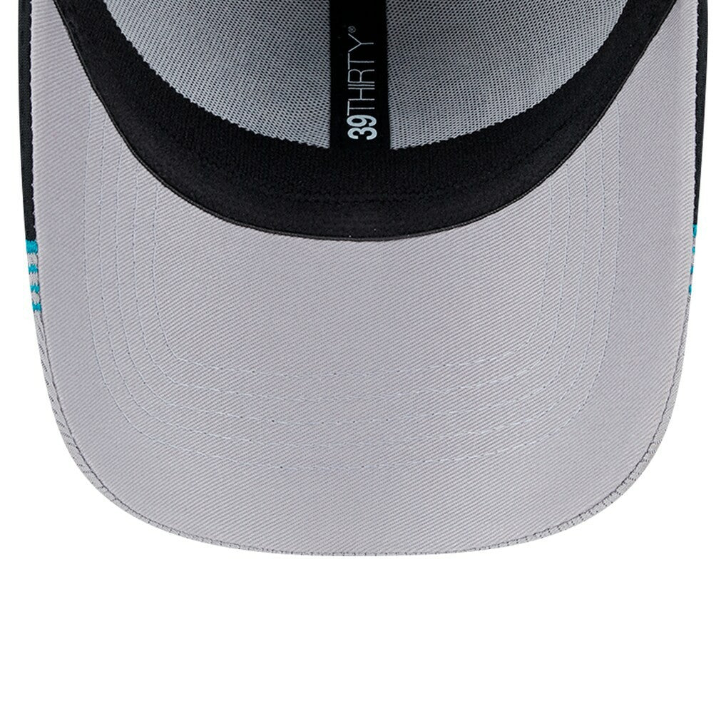New Era Jacksonville Jaguars Gray Throwback Active Visor Trim 39THIRTY Flex Hat online