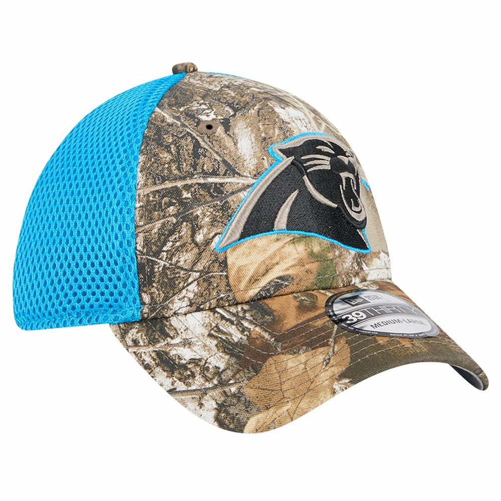 Carolina Panthers New Era Active 39THIRTY Flex Hat - Realtree Camo/Blue online