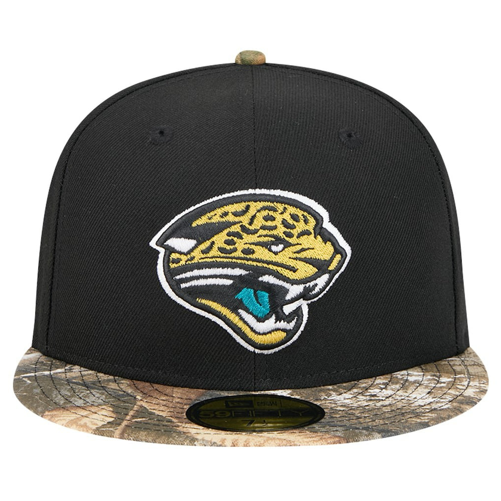 New Era Jacksonville Jaguars Black Active Two-Tone Camo 59FIFTY Fitted Hat sale