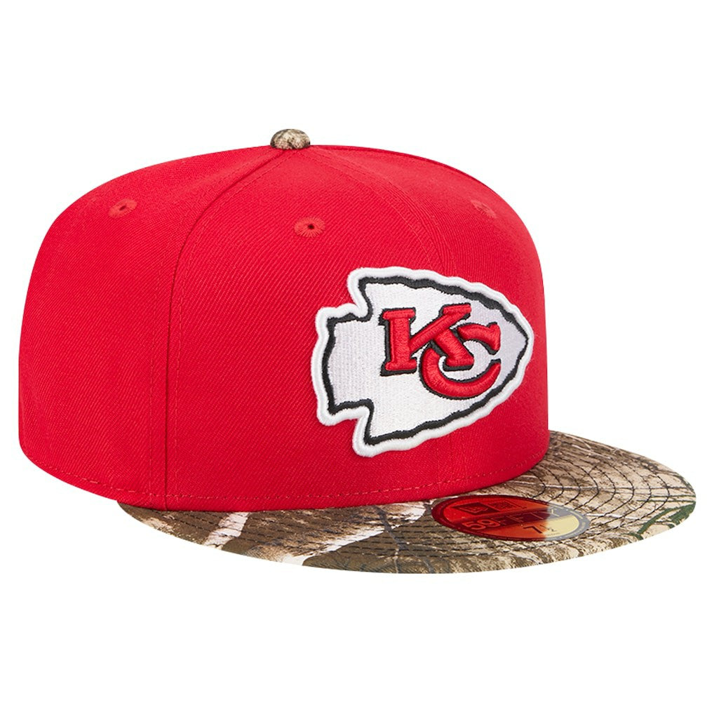 New Era Kansas City Chiefs Red Active Two-Tone Camo 59FIFTY Fitted Hat outlet