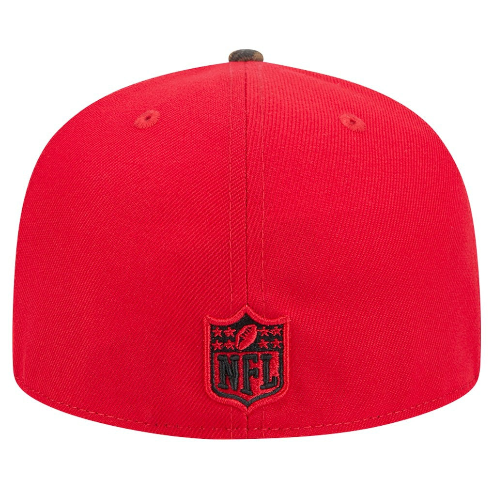 New Era Kansas City Chiefs Red Active Two-Tone Camo 59FIFTY Fitted Hat outlet