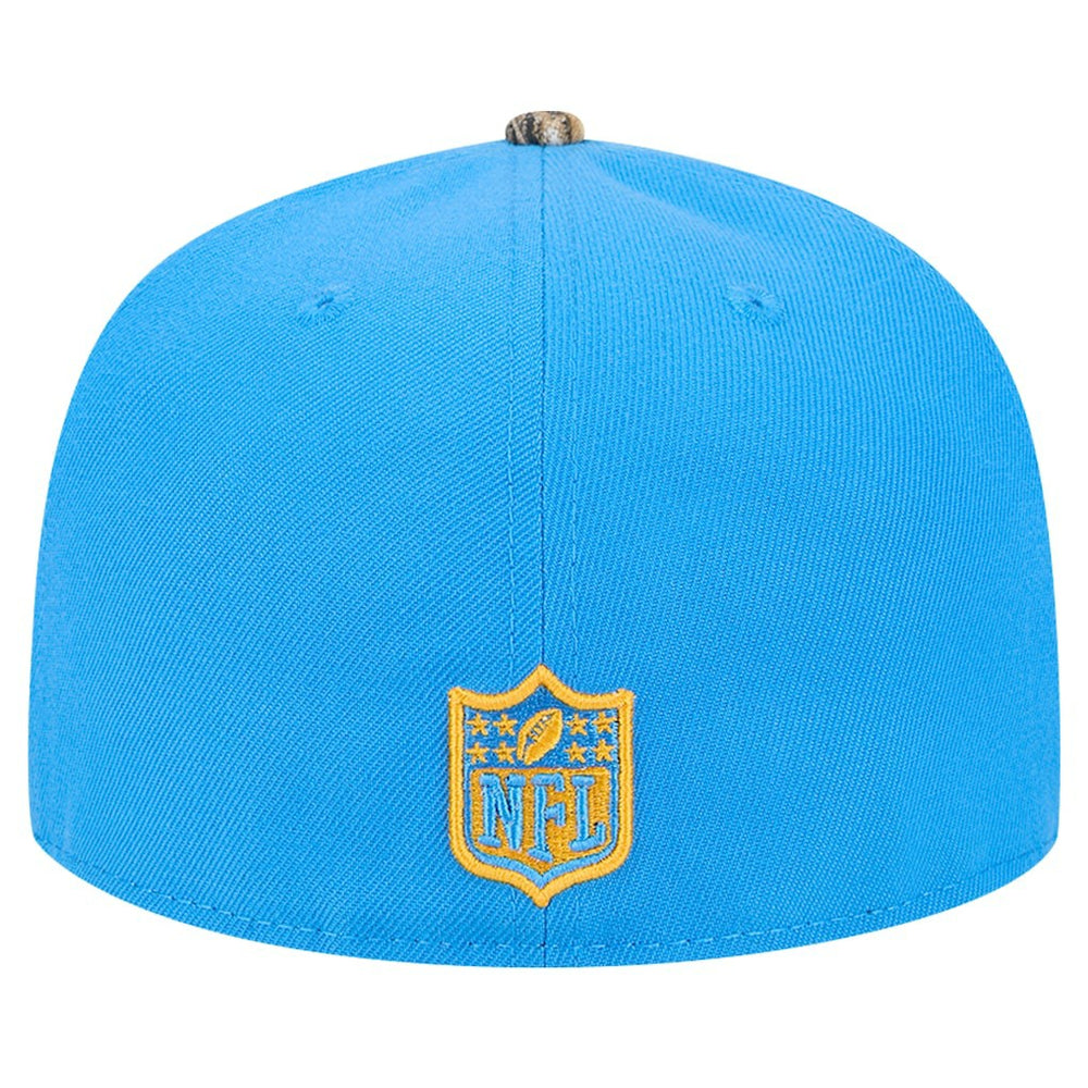 New Era Los Angeles Chargers Powder Blue Active Two-Tone Camo 59FIFTY Fitted Hat online