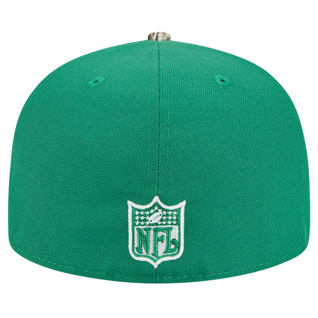 New Era Philadelphia Eagles Kelly Green Active Two-Tone Camo 59FIFTY Fitted Hat online