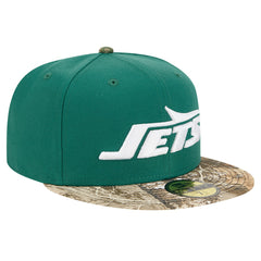New Era New York Jets Green Active Two-Tone Camo 59FIFTY Fitted Hat outlet