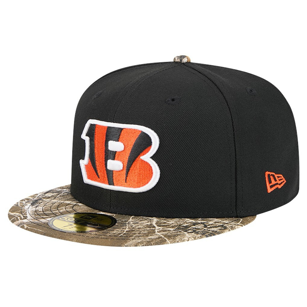 New Era Cincinnati Bengals Black Active Two-Tone Camo 59FIFTY Fitted Hat online