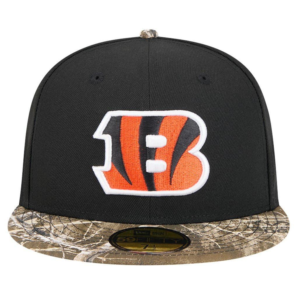 New Era Cincinnati Bengals Black Active Two-Tone Camo 59FIFTY Fitted Hat online