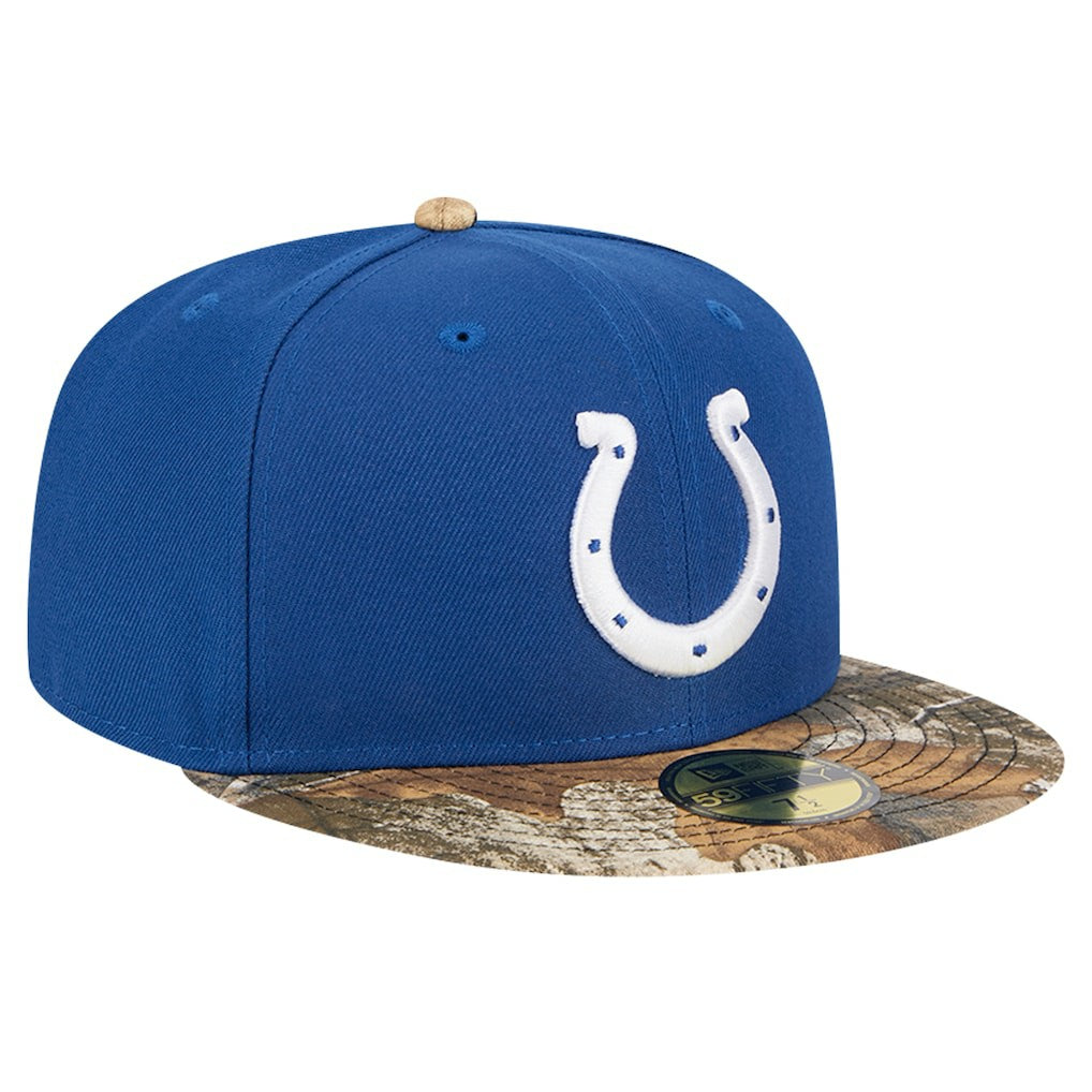 New Era Indianapolis Colts Royal Active Two-Tone Camo 59FIFTY Fitted Hat online