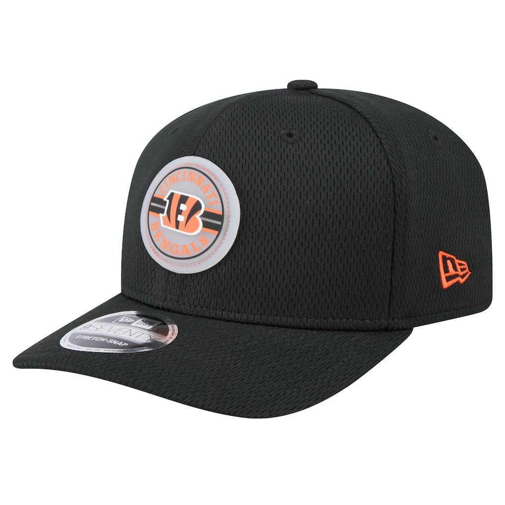 Cincinnati Bengals New Era Adventure Patched 9SEVENTY Stretch-Snap Adjustable Hat - Black online