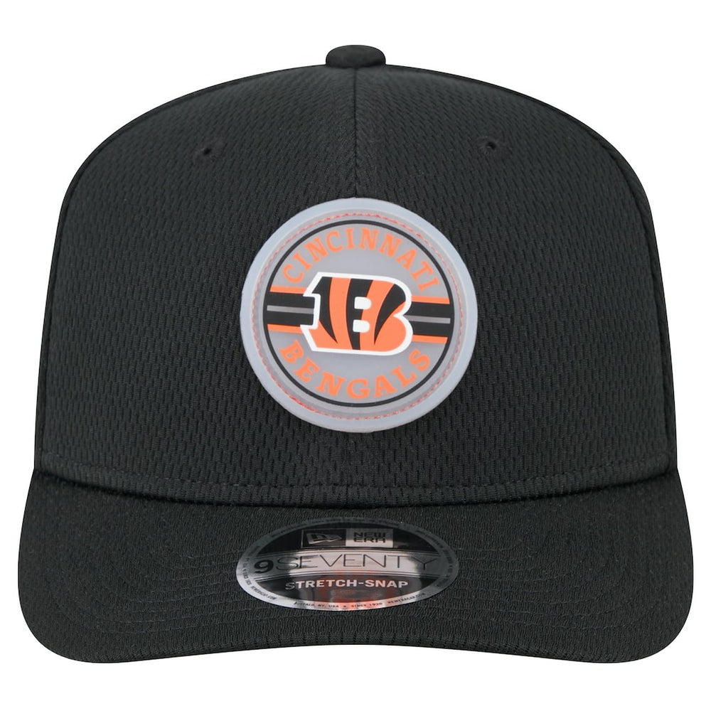 Cincinnati Bengals New Era Adventure Patched 9SEVENTY Stretch-Snap Adjustable Hat - Black online