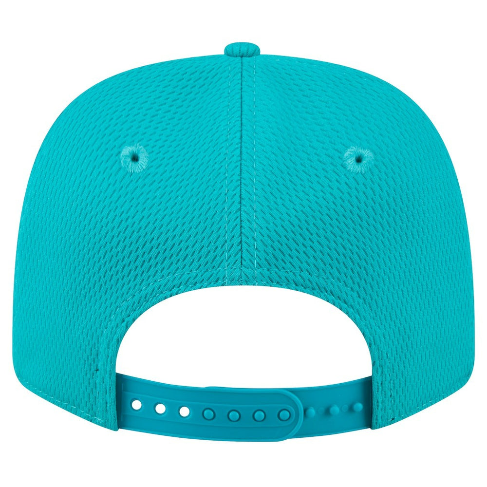 Miami Dolphins New Era Adventure Patched 9SEVENTY Stretch-Snap Adjustable Hat - Aqua sale