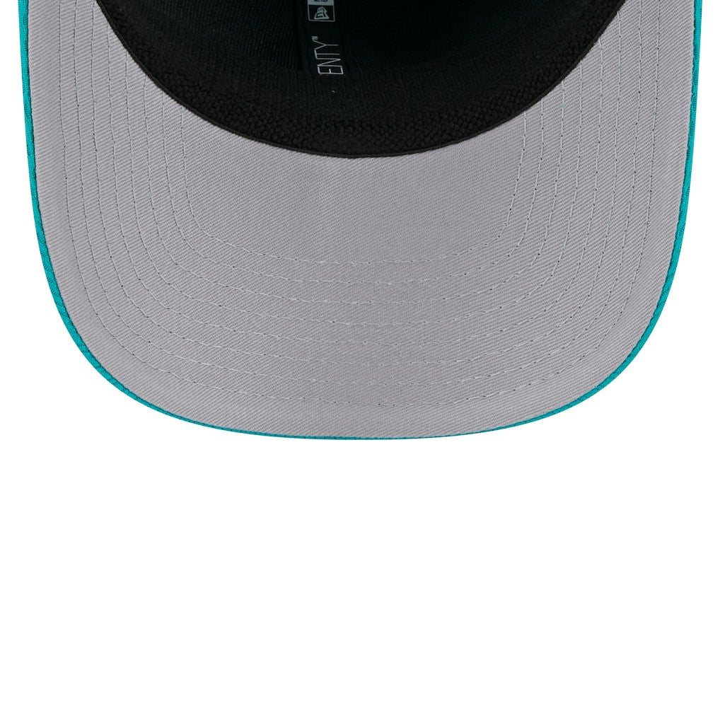 Miami Dolphins New Era Adventure Patched 9SEVENTY Stretch-Snap Adjustable Hat - Aqua sale