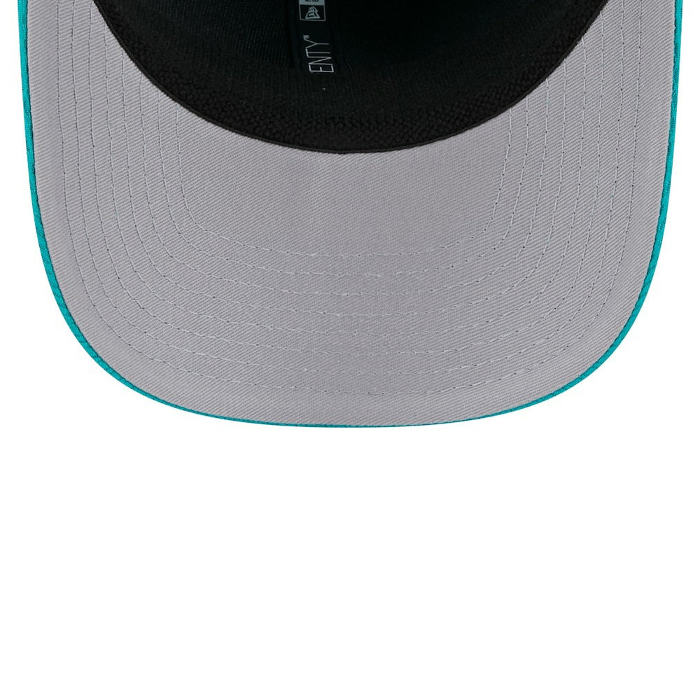 Miami Dolphins New Era Adventure Patched 9SEVENTY Stretch-Snap Adjustable Hat - Aqua sale