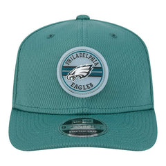 Philadelphia Eagles New Era Adventure Patched 9SEVENTY Stretch-Snap Adjustable Hat - Midnight Green outlet