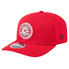 Kansas City Chiefs New Era Adventure Patched 9SEVENTY Stretch-Snap Adjustable Hat - Red for sale