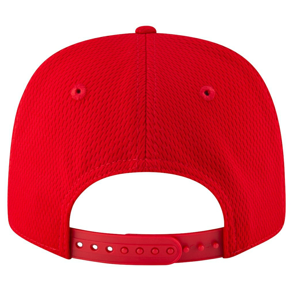 San Francisco 49ers New Era Adventure Patched 9SEVENTY Stretch-Snap Adjustable Hat - Scarlet on sale