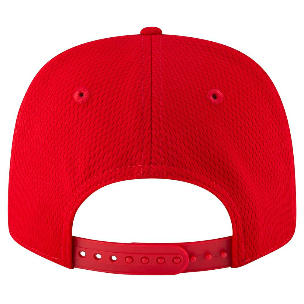 San Francisco 49ers New Era Adventure Patched 9SEVENTY Stretch-Snap Adjustable Hat - Scarlet on sale
