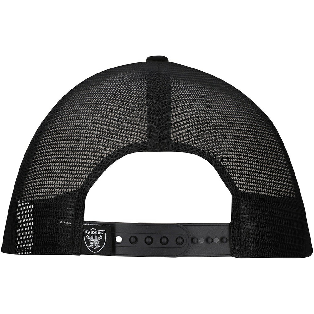 New Era Las Vegas Raiders Distressed 9FIFTY A-Frame Snapback Hat - White/Black on sale
