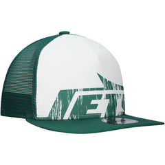 New Era New York Jets Distressed 9FIFTY A-Frame Snapback Hat - White/Green outlet